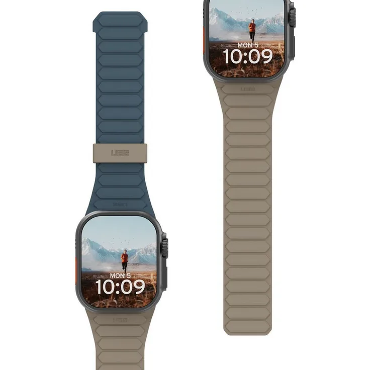 Urban Armor Gear Pathfinder Strap - Apple Watch Ersatz-Armband, [Drei Farbkombinationen möglich, Magnete auf der gesamten Länge]