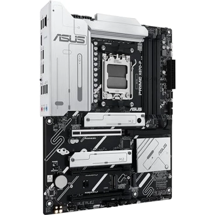 ASUS PRIME X870-P Mainboard Sockel AM5 (AMD, ATX, PCIe 5.0, DDR5, 14+2+1 Power Stages, 4x M.2, 2,5Gb Ethernet, USB-C 40Gbps) – Bild 4