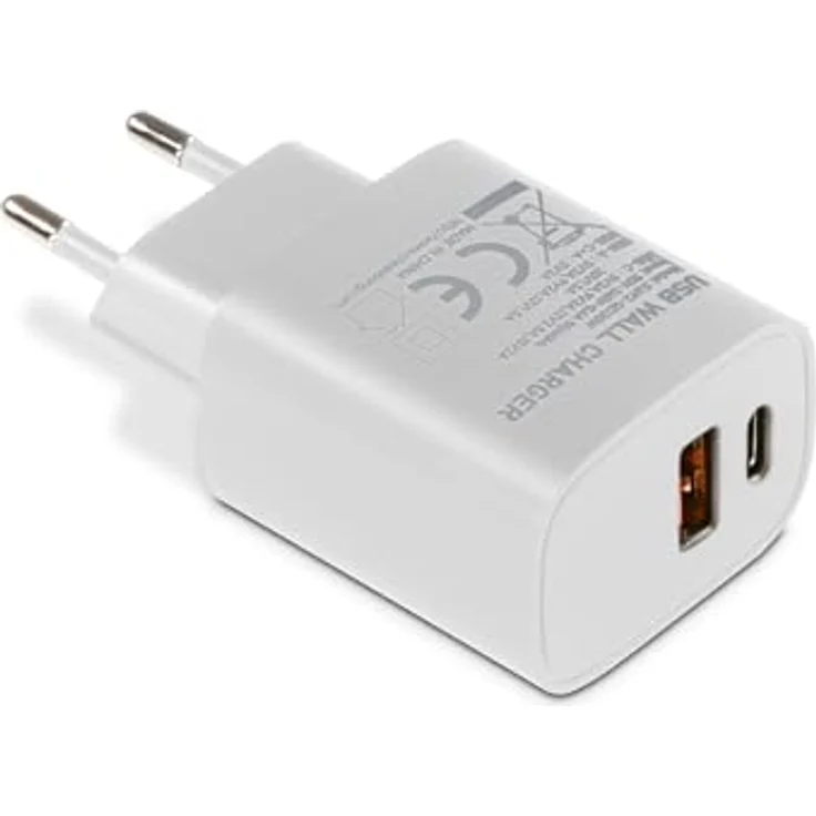 TechniSat USB-C Netzteil - 2 Port Schnellladegerät mit hoher Ausgangsleistung und kompaktem Design, Weiß – Bild 4