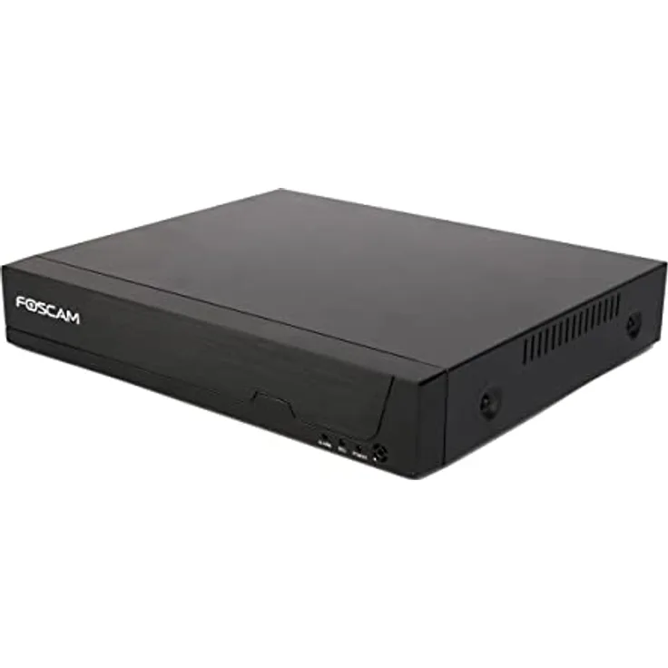 Foscam FN9108HE, 8-Kanal 5 MP PoE Netzwerk Video Rekorder mit bis zu 16 TB Speicherplatz, H.264/H.265 Videokomprimierung, HDMI & VGA Ausgang