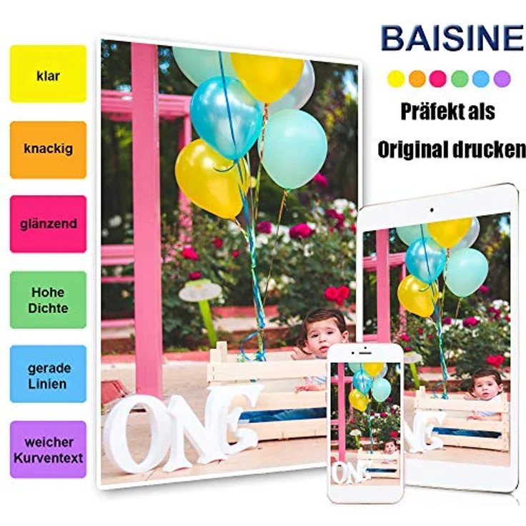 BAISINE 4er-Pack Toner Kompatibel für Oki MC362, 3500 Seiten Schwarz, 2000 Seiten Cyan, Magenta, Gelb (BCMY) – Bild 5