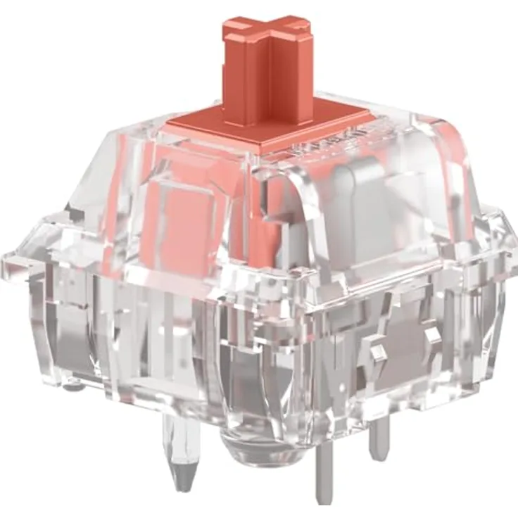 Glorious Fox Ultralight Switches, 110 Stück, 5-Pin, linear, MX-Stem, 30g - lubed