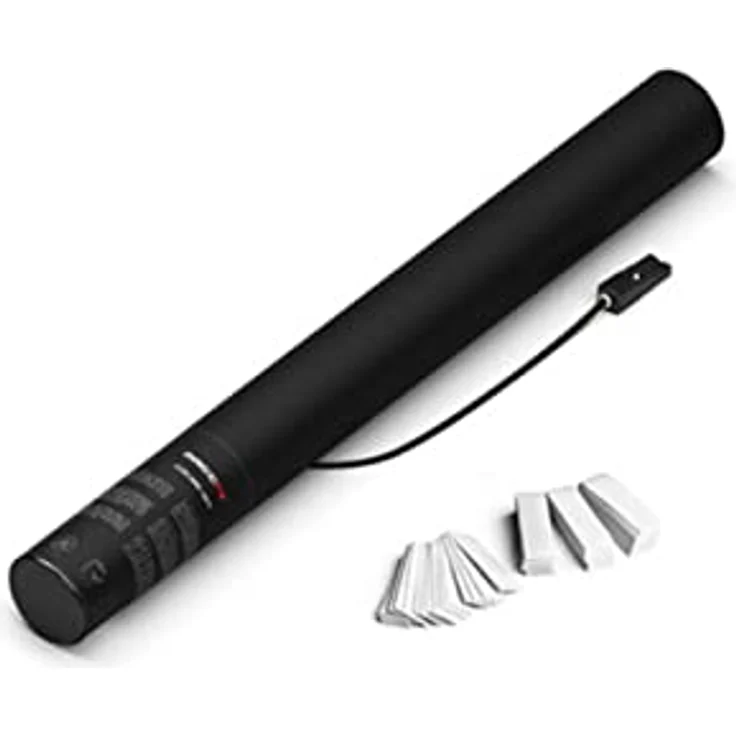 Magic FX Elektrische Konfettikanone 50cm - Weiß – Bild 2