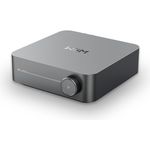 WiiM Amp: Multiroom-Streaming-Verstärker mit AirPlay 2, Chromecast, HDMI & Sprachsteuerung - Streamen Sie Spotify, Amazon Music, Tidal & mehr - Space Grau