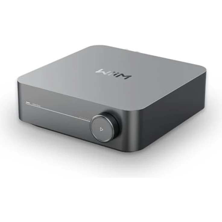 WiiM Amp: Multiroom-Streaming-Verstärker mit AirPlay 2, Chromecast, HDMI & Sprachsteuerung - Streamen Sie Spotify, Amazon Music, Tidal & mehr - Space Grau – Bild 1