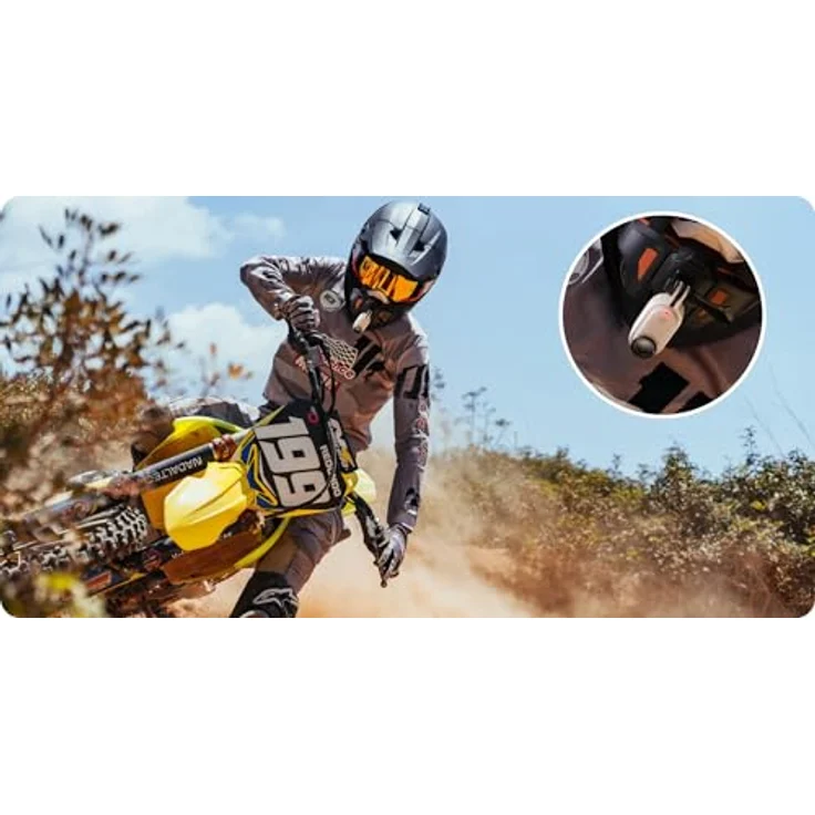 Insta360 GO 3/GO 3S Vertikales & Horizontales Action-Montageset, intelligenter Zwei-Wege-Adapter für sichere Anbringung, leicht und minimalistisch – Bild 5