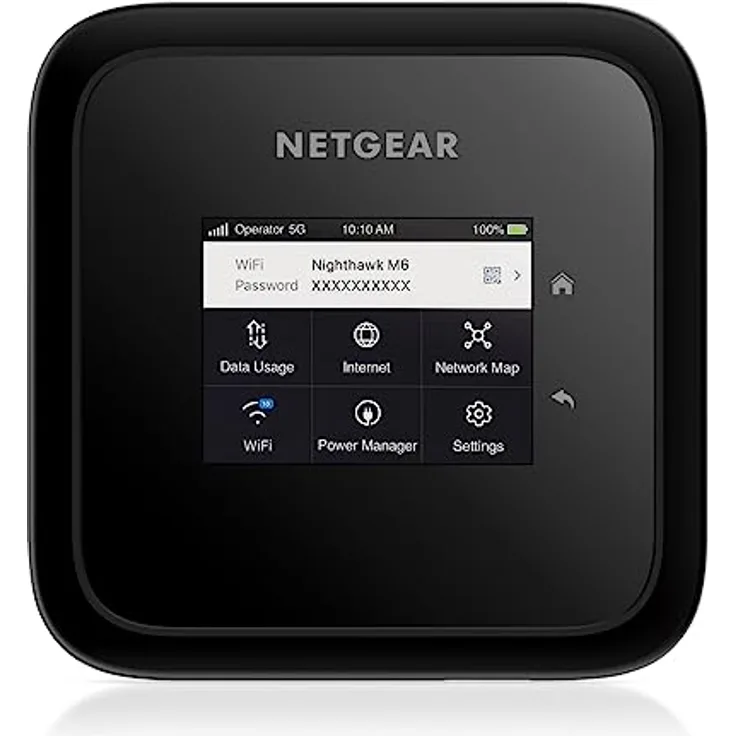 NETGEAR Nighthawk M6 (MR6150) | 5G Router Sim-Karte WiFi 6 | Mobile LTE Router 5G | 5G Modem | Mobiler 5G Hotspot| Ultraschneller, bis zu 2.5 GBit/s, Verbindung von bis zu 32 Geräten