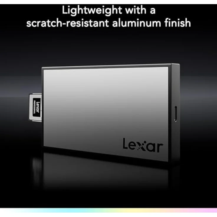 Lexar Workflow PRO Reader SD/MicroSD UHS-II USB 3.2 Gen2, Hochgeschwindigkeits-Kartenlesegerät für SD und MicroSD – Bild 6