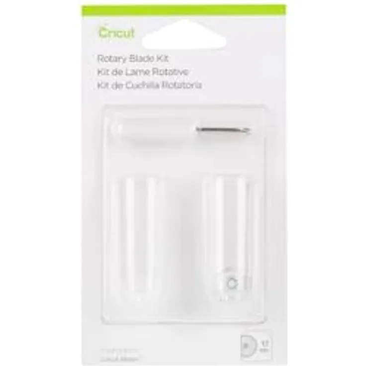 Cricut Rotary Blade Kit, präziser Rollschneider für Stoffe und empfindliche Materialien, exklusiv für Cricut Maker