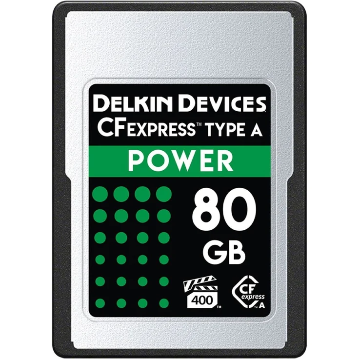 Delkin Power Cfexpress (CFexpress Typ A, 80 GB), Speicherkarte