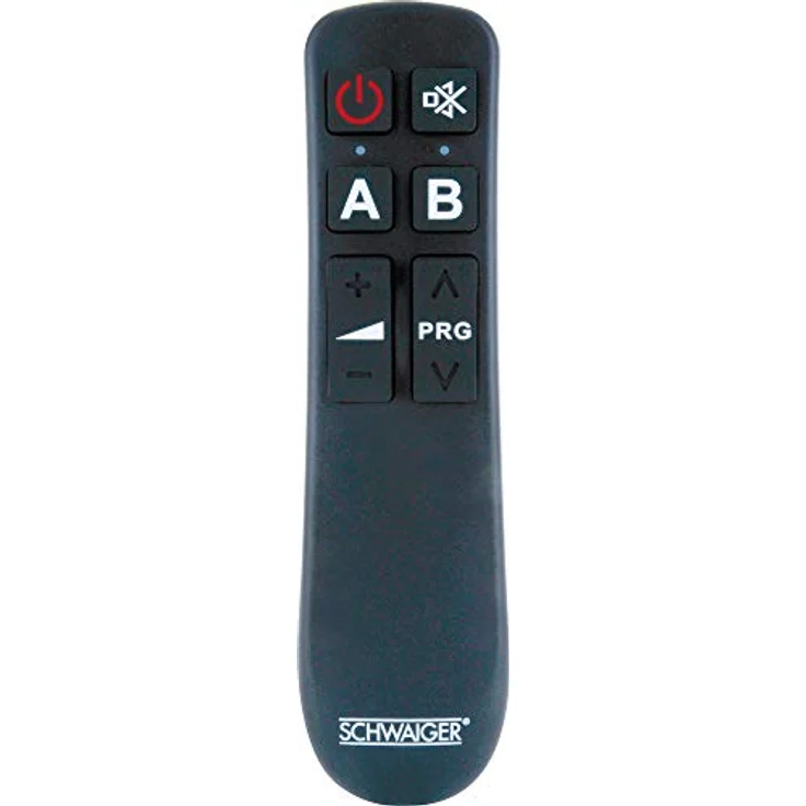 SCHWAIGER UFB1000 533 Universalfernbedienung 8 Tasten Seniorenfernbedienung TV-Ersatzfernbedienung vereinfachte Fernbedienung für alle Fernseher inkl. Batterien – Bild 4
