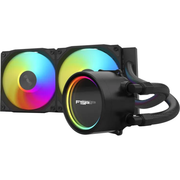 Fortron FSP WAK AE24 B, 240mm ARGB All-in-One Wasserkühler für AMD AM5, Schwarz