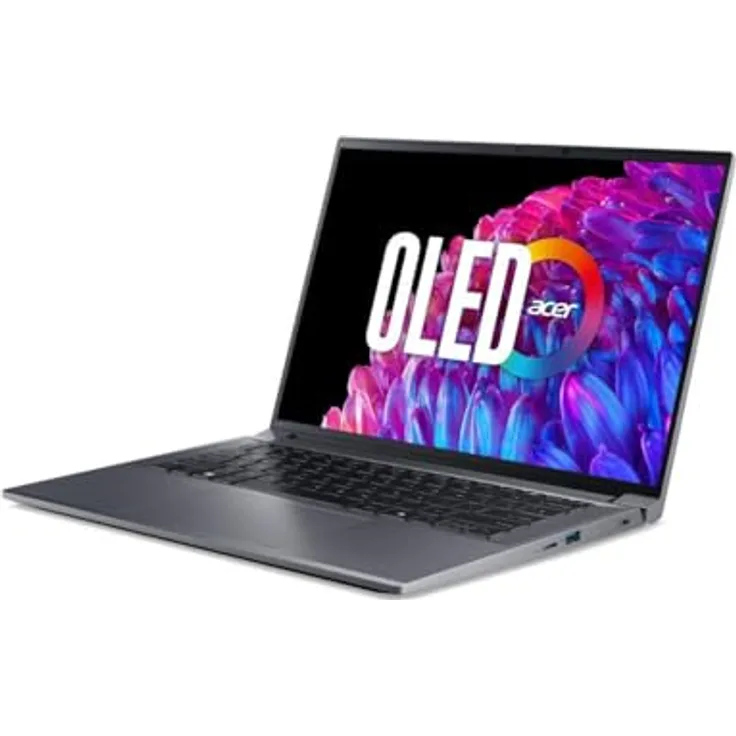 Acer Swift X 14 14,5" 16:10 7-155H 32GB 1TBSSD RTX4050 W11P, Laptop mit Intel Core Ultra 7 155H Prozessor, NVIDIA GeForce RTX 4050, 36,83 cm CineCrystal 2.8K OLED Display, blau