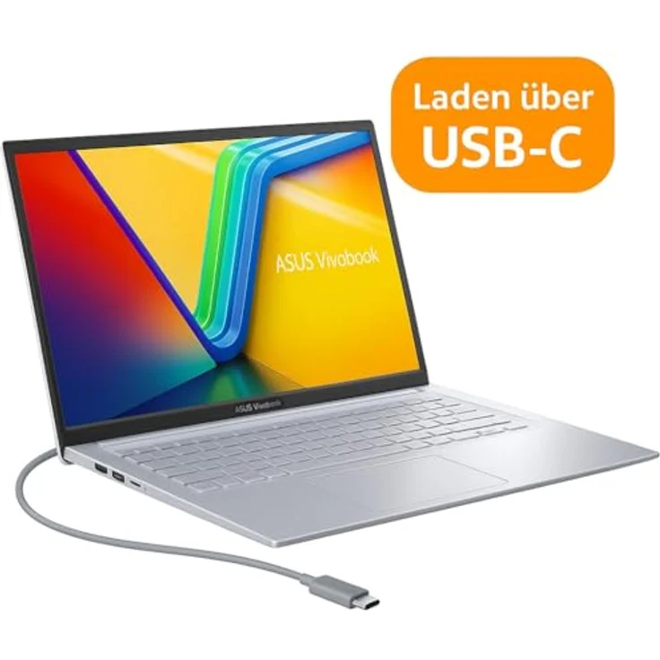 ASUS 15,6 Zoll FullHD Notebook, Intel Core i3 N305, 8 GB RAM, 256 GB SSD, mit MS Office 2024 Pro, Windows 11 Pro, Bluetooth 5.2, Webcam, USB-C – Bild 2
