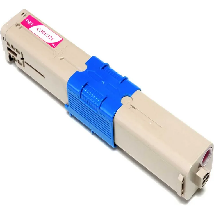 Gigao Tonerpatrone kompatibel Oki 44973534 C321, Magenta, hohe Gerätezuverlässigkeit, 1 Stück