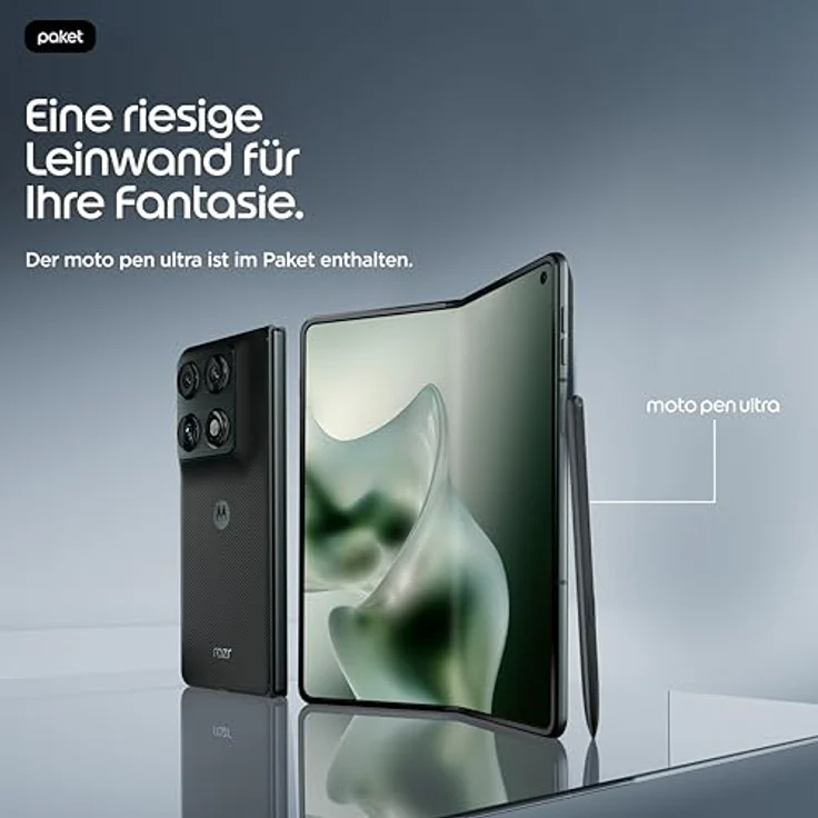 Motorola razr fold 512GB, Smartphone mit 8,1 Zoll 2K-Display und erstklassigem Kamerasystem, Schwarz – Bild 2