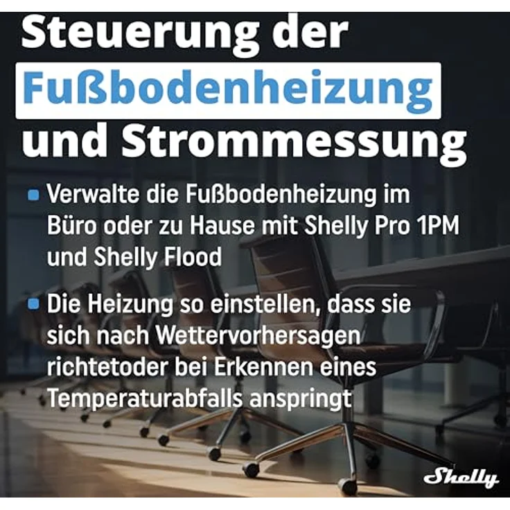 Shelly1 PRO PM Home Relais WLAN & LAN Schaltaktor Max. 16A BT Messfunktion, Black – Bild 5