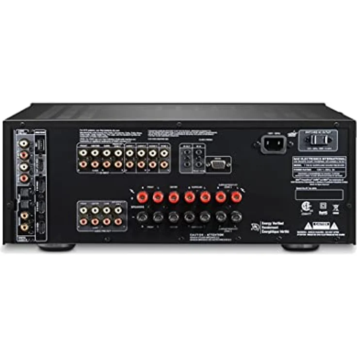 NAD T758 V3i AV Receiver, grafit, 7.1 Kanal, Dolby Atmos, Hochleistungsverstärkung – Bild 3