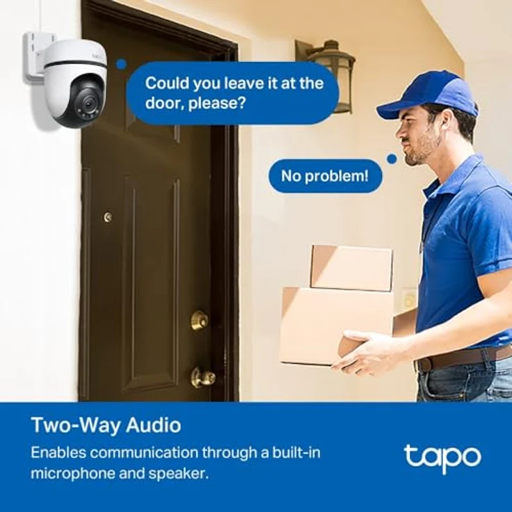 TAPO Tapo C52A 360° Überwachungskamera mit 2K Auflösung, KI-Funktionen und Starlight-Nachtsicht – Bild 14