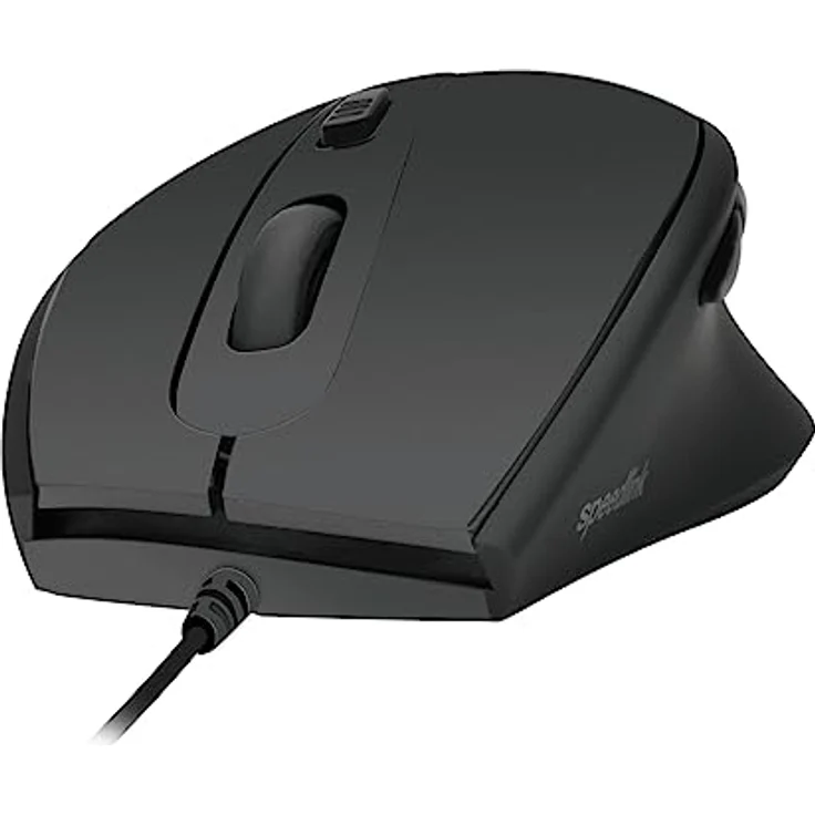 Speedlink AXON Silent & Antibacterial Mouse - Leise und antibakterielle Maus mit USB-Anschluss - schwarz – Bild 2