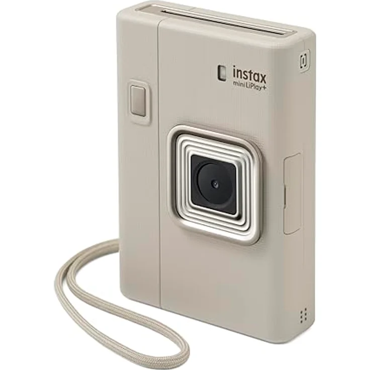INSTAX instax mini LiPlay+™, hybride Sofortbildkamera mit 2,7-Zoll-LCD, Sand Beige, interner Speicher und Micro-SD-Kartensteckplatz – Bild 3