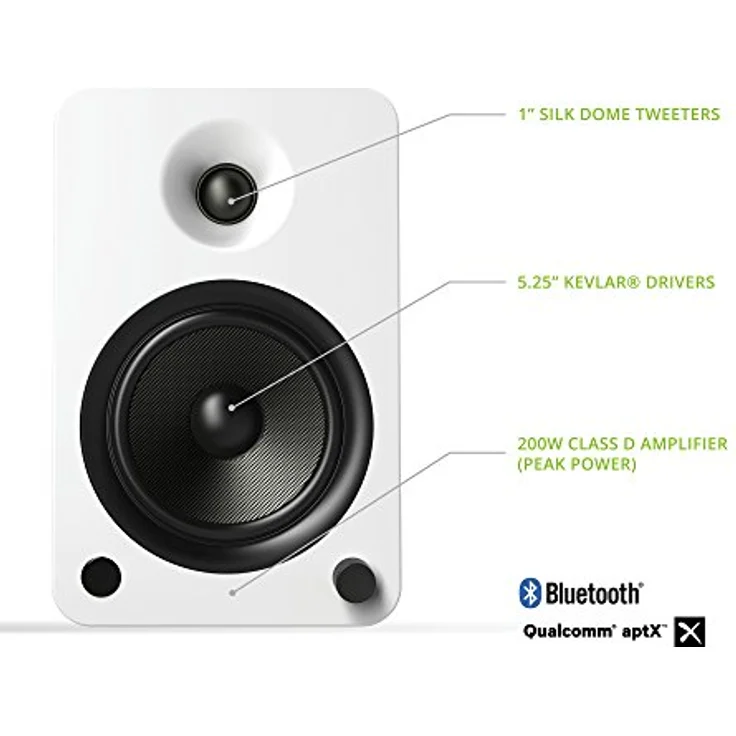 Kanto YU6 weiß Regallautsprecher - 100 Watt - weiß – Bild 4