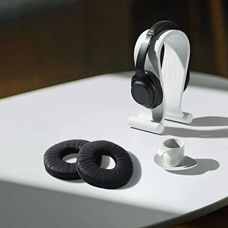 kwmobile Kopfhörer (2x Ohrpolster für Sony MDR-ZX100-ZX110-ZX300-V150 - Kunstleder Ersatz Ohr Polster für Overear Headphones) – Bild 6