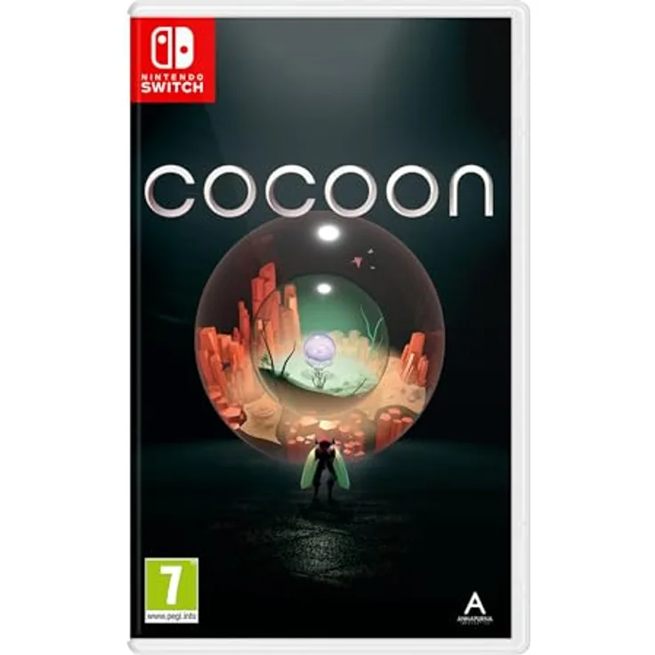 iam8bit Cocoon - Switch, Puzzle Adventure Game with Alien Environments and Orb Abilities, 5 Orb Art Cards
