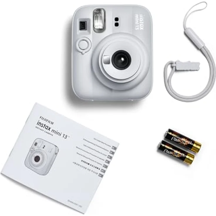 Fujifilm Instax Mini 13 Clay White, Sofortbildkamera, Weiss – Bild 11