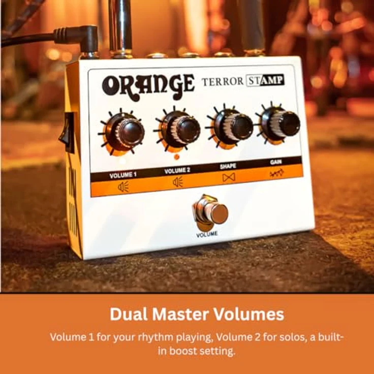 Orange Terror Stamp, E-Gitarrenverstärker im Pedalformat mit 20 Watt Leistung und Röhren-Preamp – Bild 4
