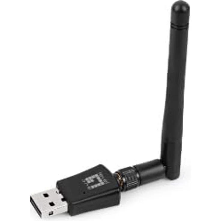 LevelOne WUA-0617, Wireless USB Netzwerkadapter mit 300 Mbps, 2,4 GHz, schwarz – Bild 1