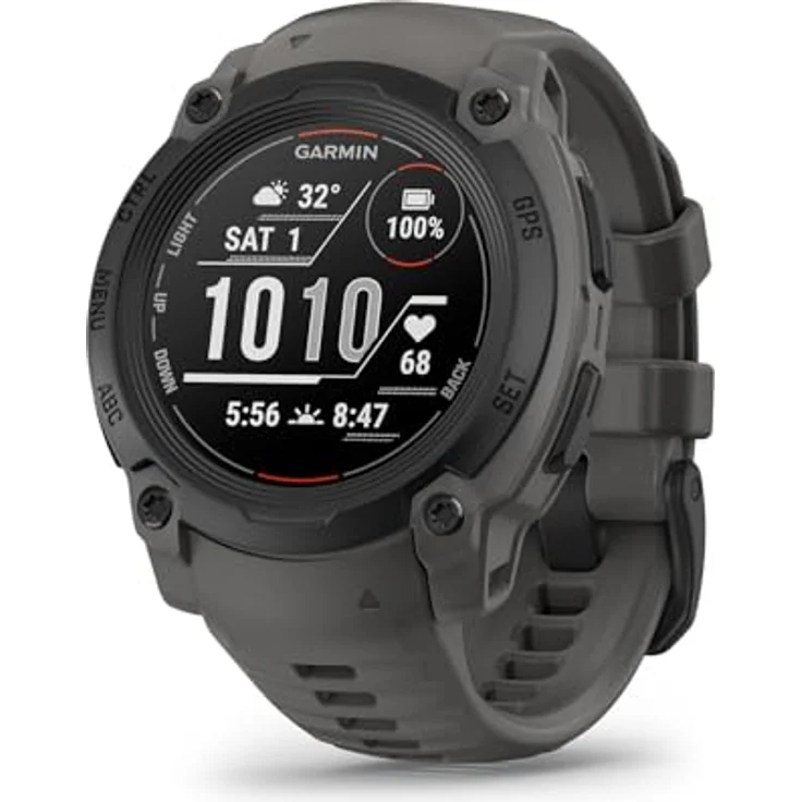 Garmin Instinct E 40mm, Robuste GPS-Smartwatch mit Pulsmessung und präziser Navigation, schwarz – Bild 1