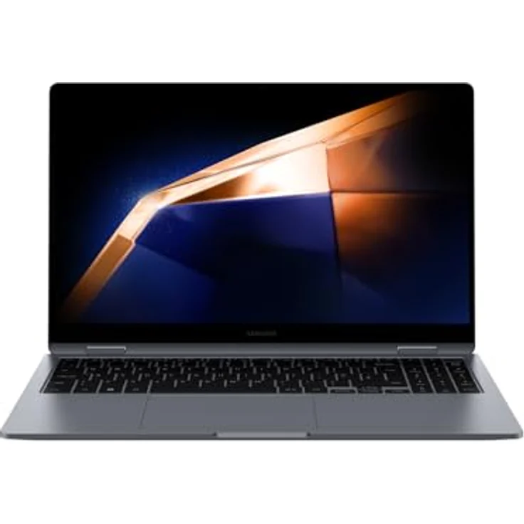 Samsung Galaxy Book4 360 NP750QGK-KG3DE, 15,6" Full HD Touch Display, Intel Core Deca-Core, 8GB RAM, 256GB SSD, Windows 11 Home, Black – Bild 1