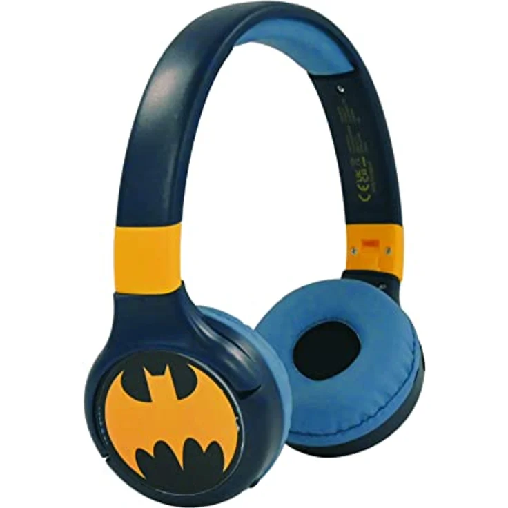Lexibook Batman - 2 in 1 Bluetooth faltbare Kopfhörer mit Lautstärkebegrenzung auf 85 dB und integriertem Mikrofon – Bild 2