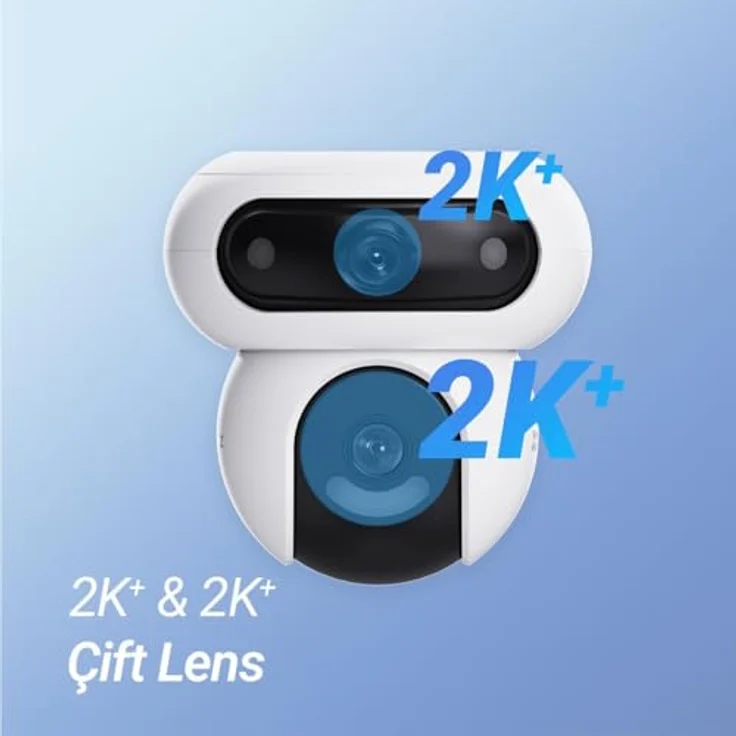 EZVIZ Überwachungskamera für den Außenbereich, IP, WLAN, 2K+/2K+, Doppelobjektiv mit Farb-Nachtsicht und bidirektionalem Audio H90 2K, Farbige Nachtsicht – Bild 5