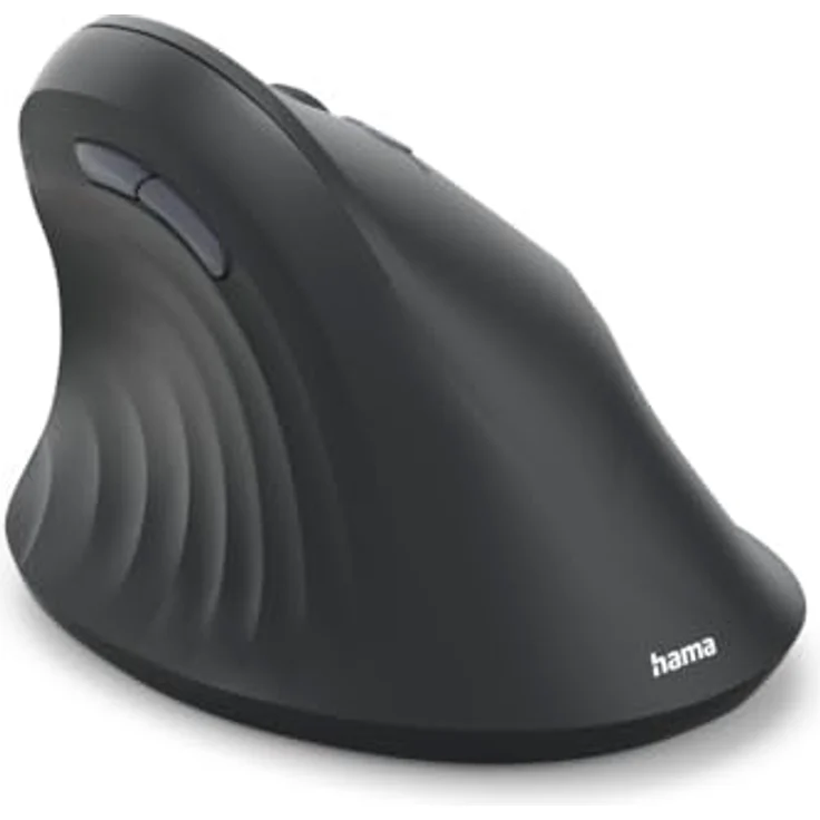 Hama EWM-500R, Ergonomische Funk-Maus mit 1800 DPI, 7 Tasten, schwarz – Bild 10