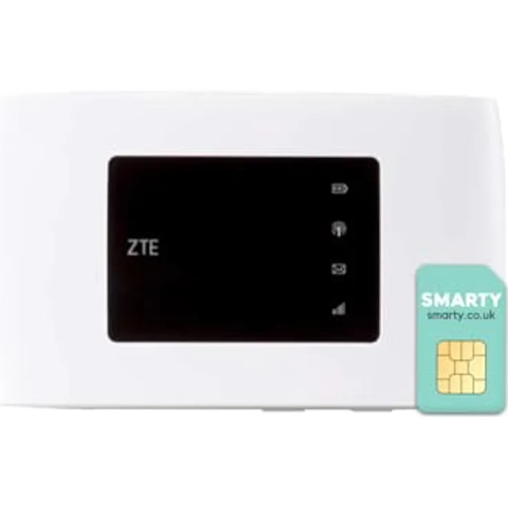 ZTE MF920C, 4G LTE Mobiler WLAN Router mit 2000mAh Akku, Weiß, bis zu 150 Mbit/s, 10 Geräte simultan