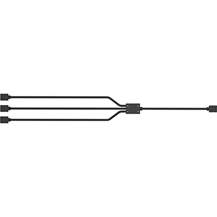 Cooler Master 1-to-3 RGB Splitter Cable - Ventilatorkabel - Schwarz - 58 cm (R4-ACCY-RGBS-R2) – Bild 5