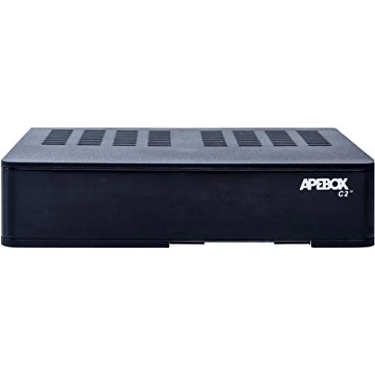 Apebox C2 4K UHD H.265 DVB-S2X DVB-C/T2 Multistream Combo Receiver, USB, LAN, CA, Schwarz