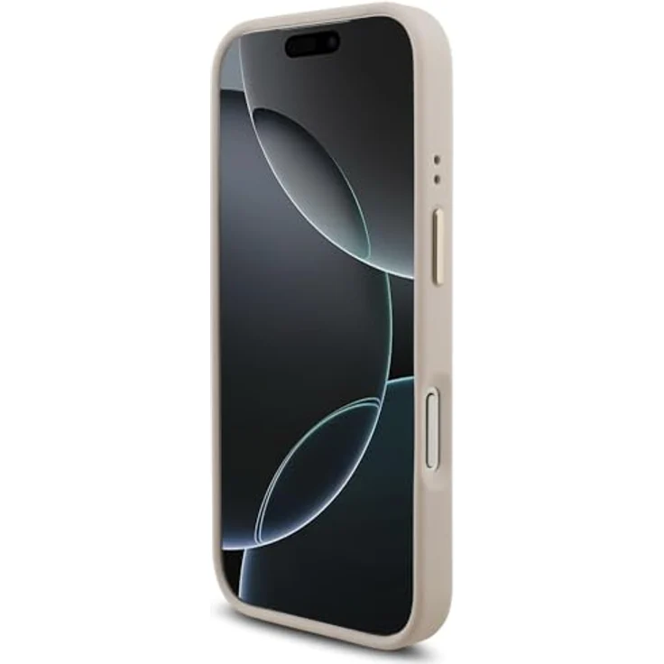 CG MOBILE Guess 4G Groß 4G Klassiker Logo Hülle für iPhone 17 Pro, Kunstleder / TPU / PC, Pink/Gold – Bild 5