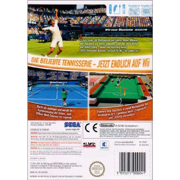 Virtua Tennis 2009 (Wii) – Bild 2