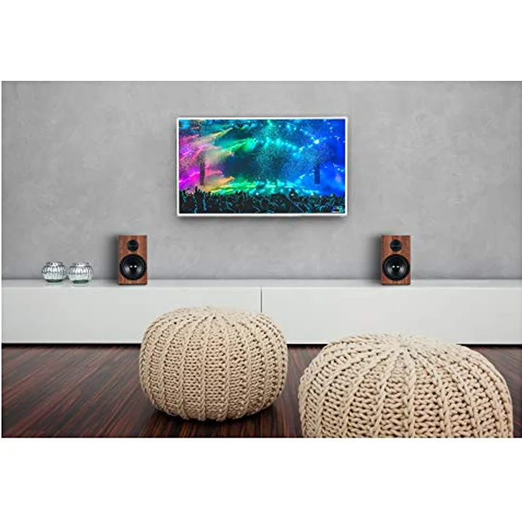 McGrey BMS-80 BR Micro-Stereo Anlage - 80 Watt, braune Walnuss-Holz-Optik – Bild 2