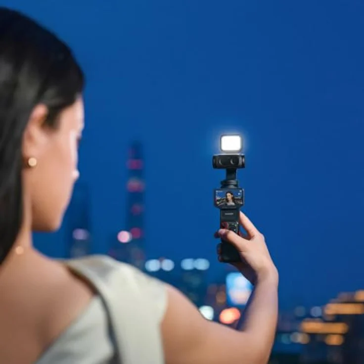 Insta360 Mini Fill Light für Luna Ultra, schwarzes Aufhelllicht für mobile Ausrüstung – Bild 8