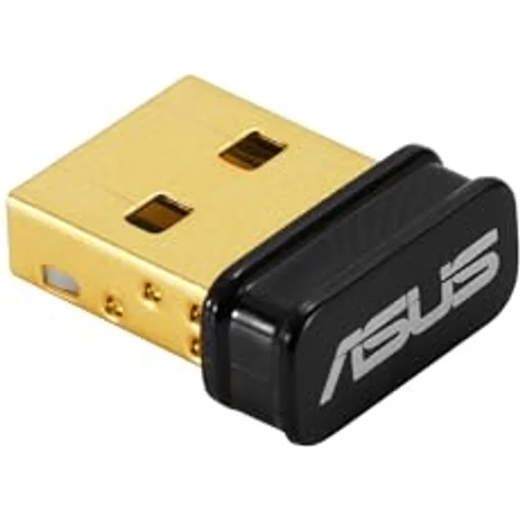 ASUS USB-BT540, Bluetooth 5.4 Dongle Adapter mit Plug & Play, für bis zu 7 Geräte, kompatibel mit Windows 11/10/8.1 & Linux, ultra-portabel