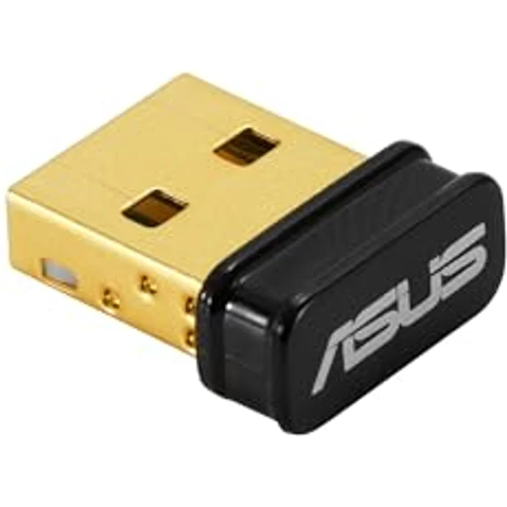 ASUS USB-BT540, Bluetooth 5.4 Dongle Adapter mit Plug & Play, für bis zu 7 Geräte, kompatibel mit Windows 11/10/8.1 & Linux, ultra-portabel – Bild 1