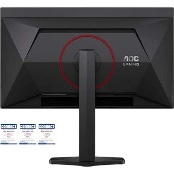 AOC Gaming Q27G4ZDR - 27 Zoll QHD OLED Monitor, 240Hz, 0.03ms Reaktionszeit, G-Sync kompatibel, HDR10, schwarz-rot – Bild 4