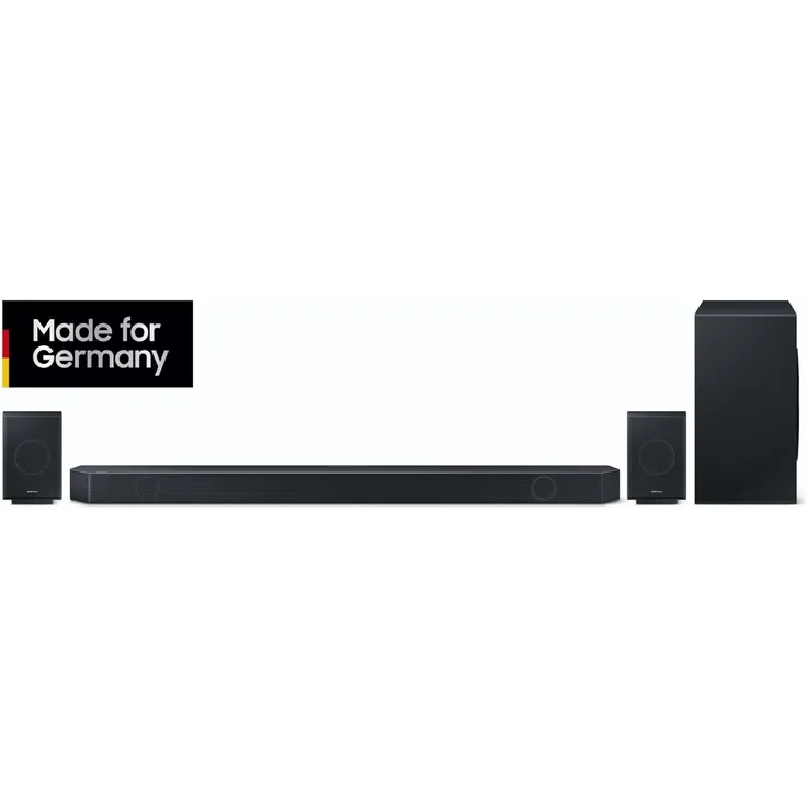 Samsung HW-Q995GC 11.1.4-Kanal Q-Soundbar, 4.0.2-Kanal Rücklautsprecher, Kabelloses Dolby Atmos / DTS:X, Q-Symphony [2023]