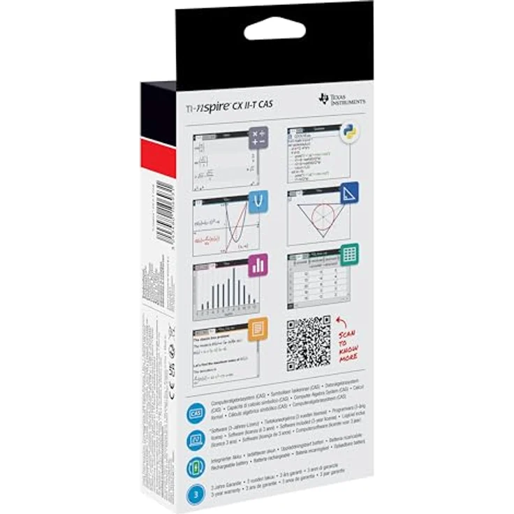 TI-Nspire CX II-T CAS (Neue Version 2019) – Bild 5