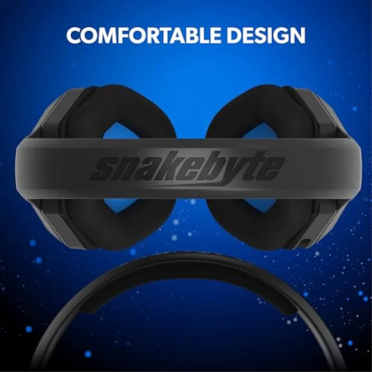 Snakebyte Headset Base 5, Kabelgebundenes Gaming Headset mit 50mm Audio-Treiber, Schwarz – Bild 5