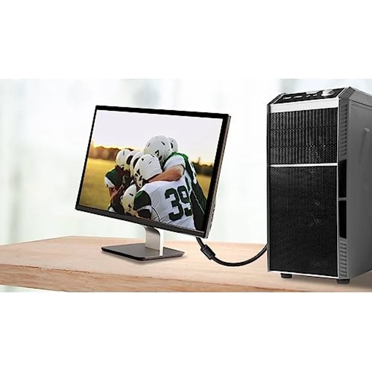 Renkforce DVI-D Anschlusskabel 20 m, doppelt geschirmt, 24+1-poliger Stecker, schwarz – Bild 4